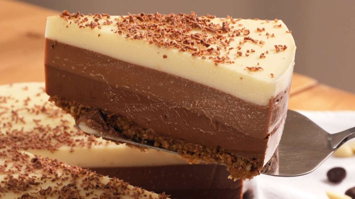 tarta tres chocolates  paso 6