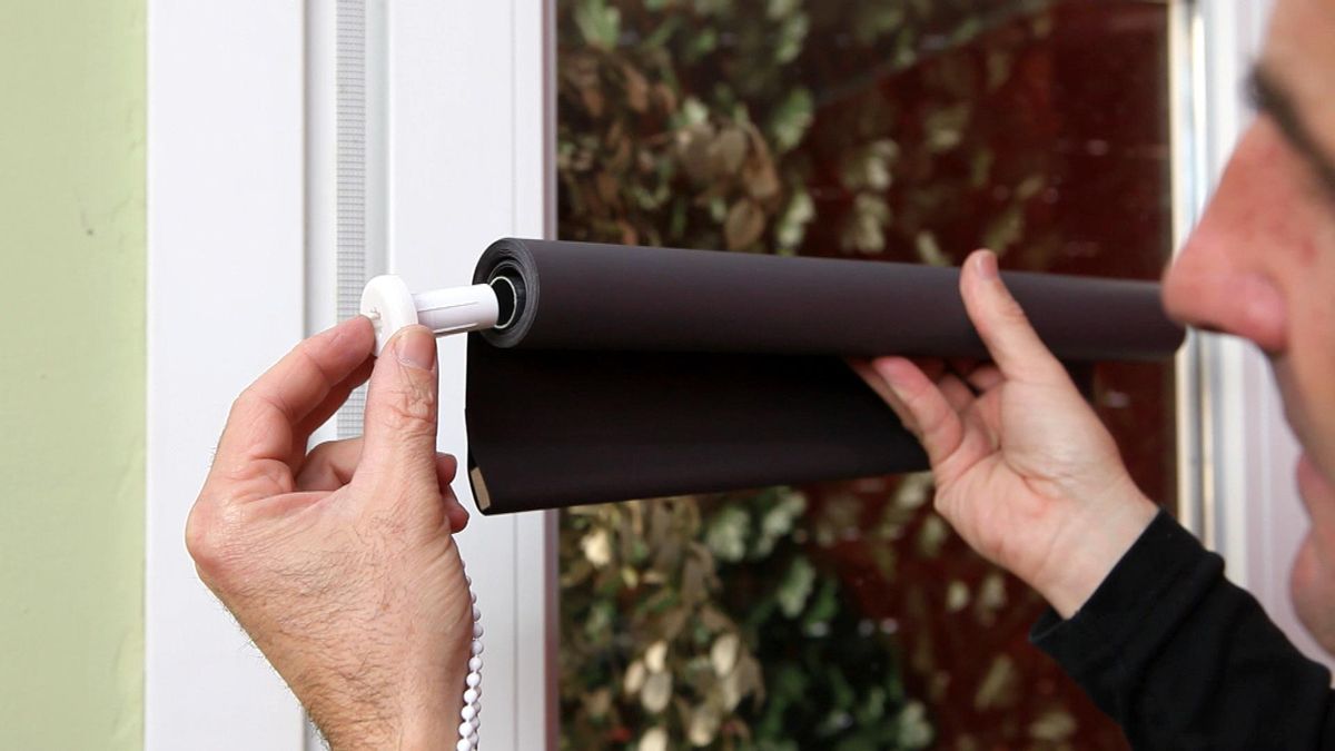Estor para ventanas abatibles paso 2