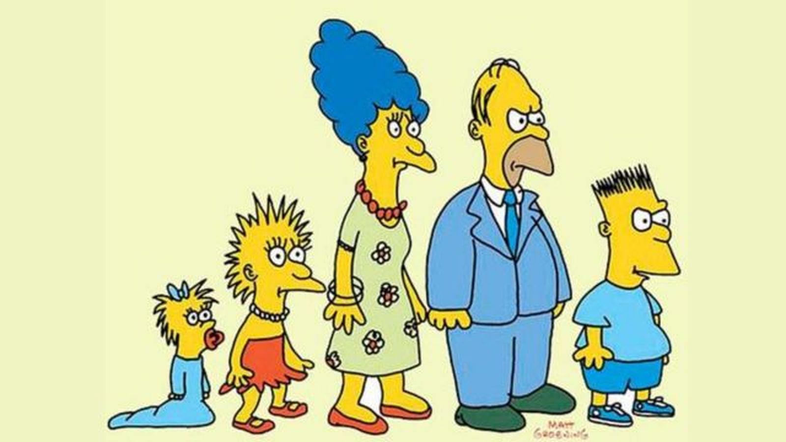 Primeros dibujos de The Simpsons. Primeros dibujos de The Simpsons.