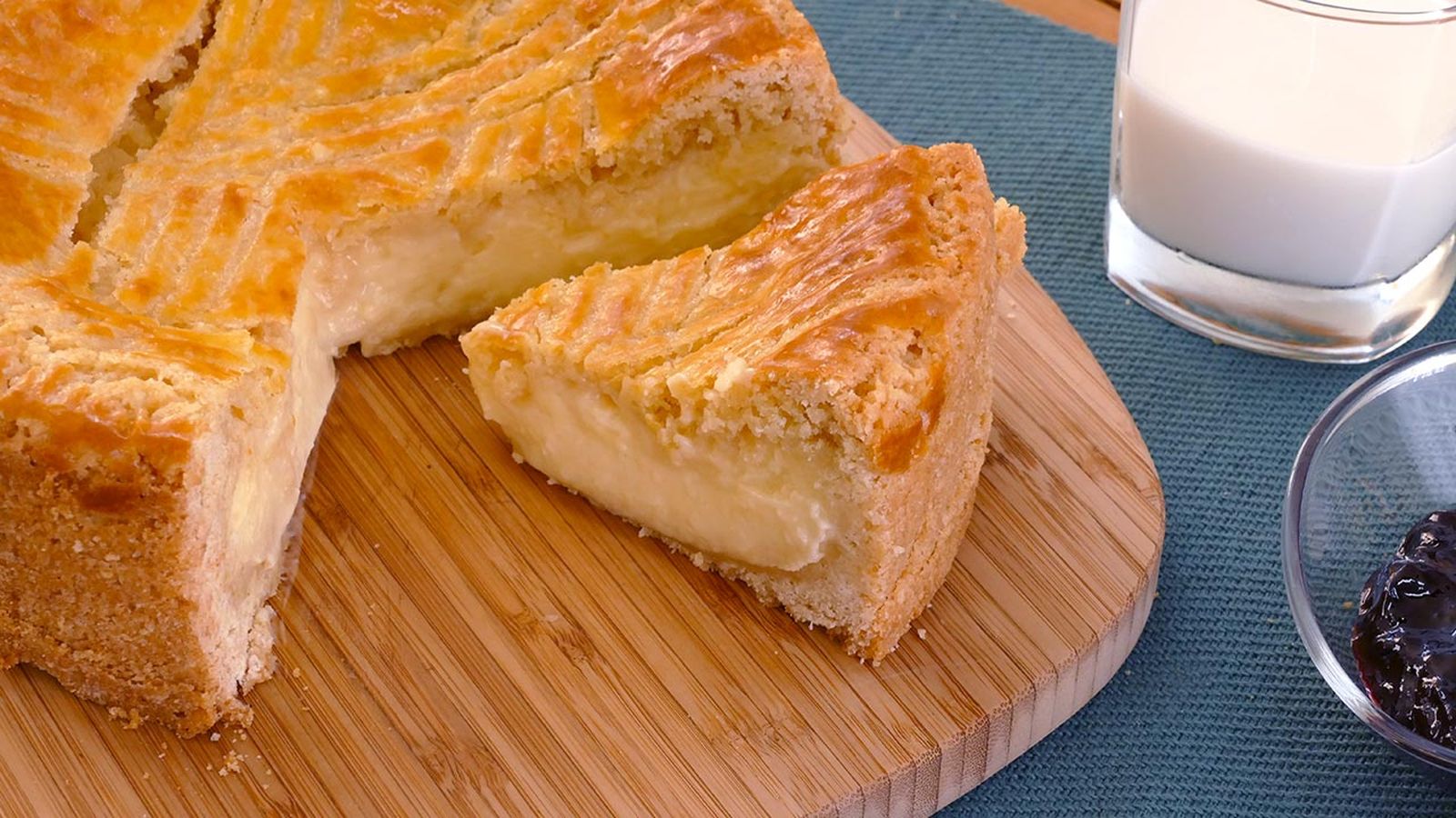 Receta de pastel vasco tradicional