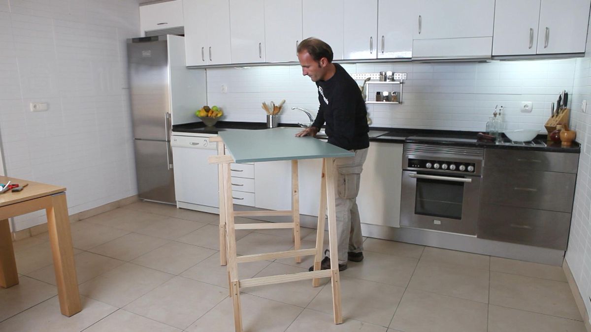 Cómo elevar un caballete paso 6