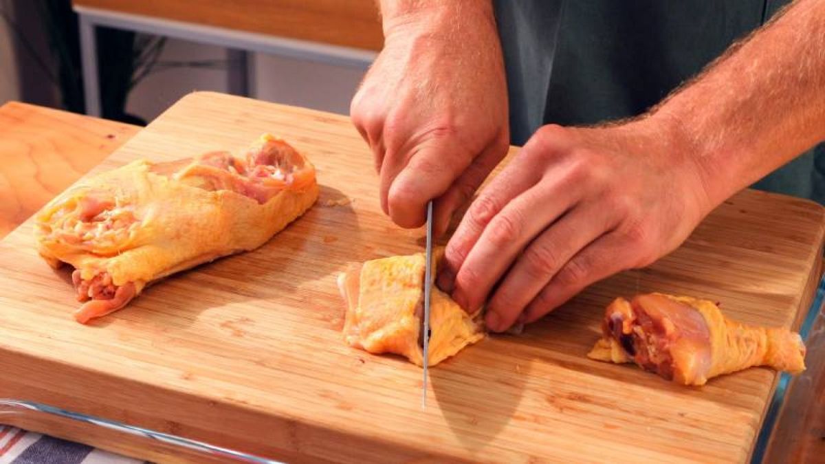 Pollo al ajillo   Paso 2