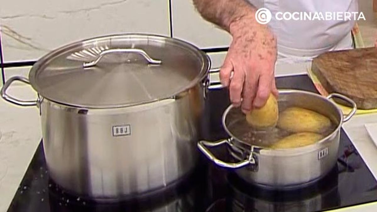 receta pulpo a la plancha con parmentier de patata karlos arguinano karl6729 paso2