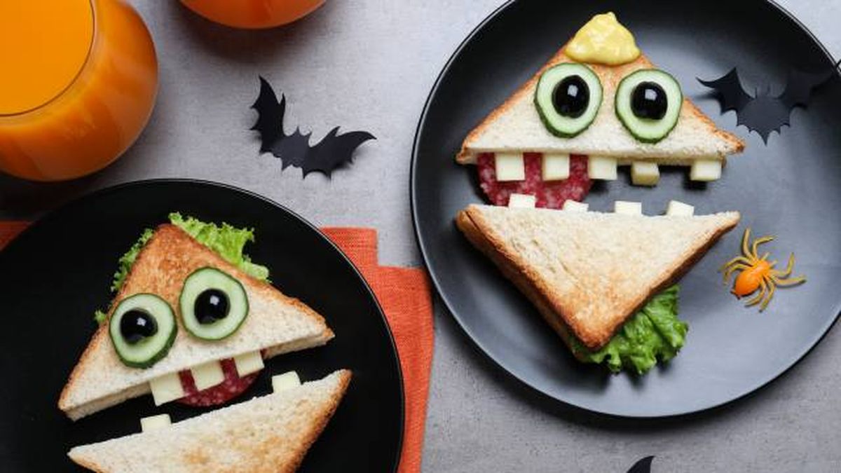 Sandwich para Halloween