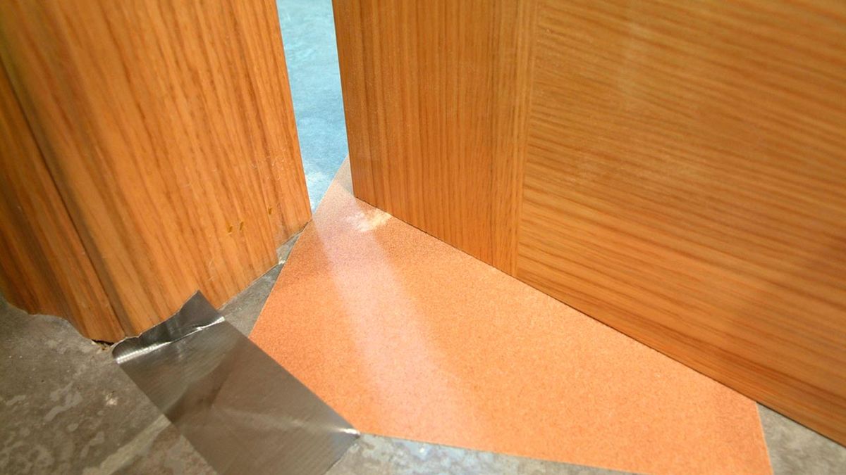 Arreglo de roce en puerta paso 4