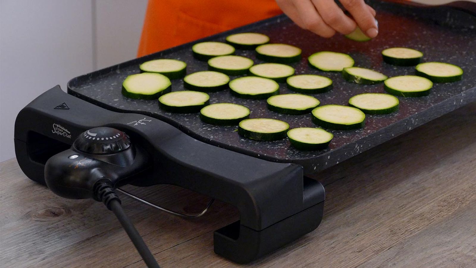 Review plancha de asar Jata JT950 calabacín Review plancha de asar Jata JT950 calabacín