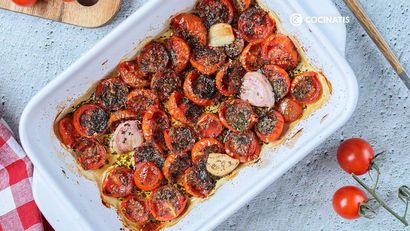 Tomates cherry confitados