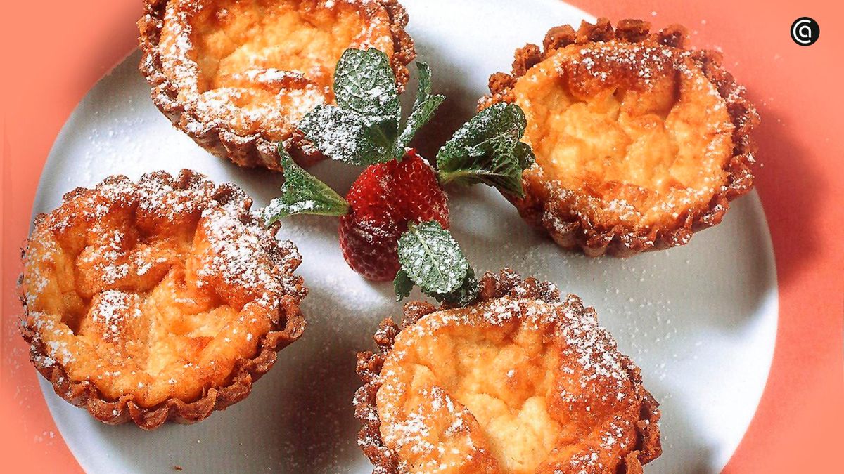 Originario de Bilbao, el pastel de arroz es un dulce típico relleno de crema, no de arroz