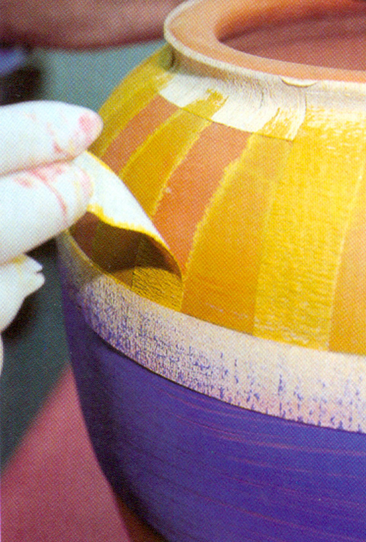 Decoración de tinaja o vasija paso 4