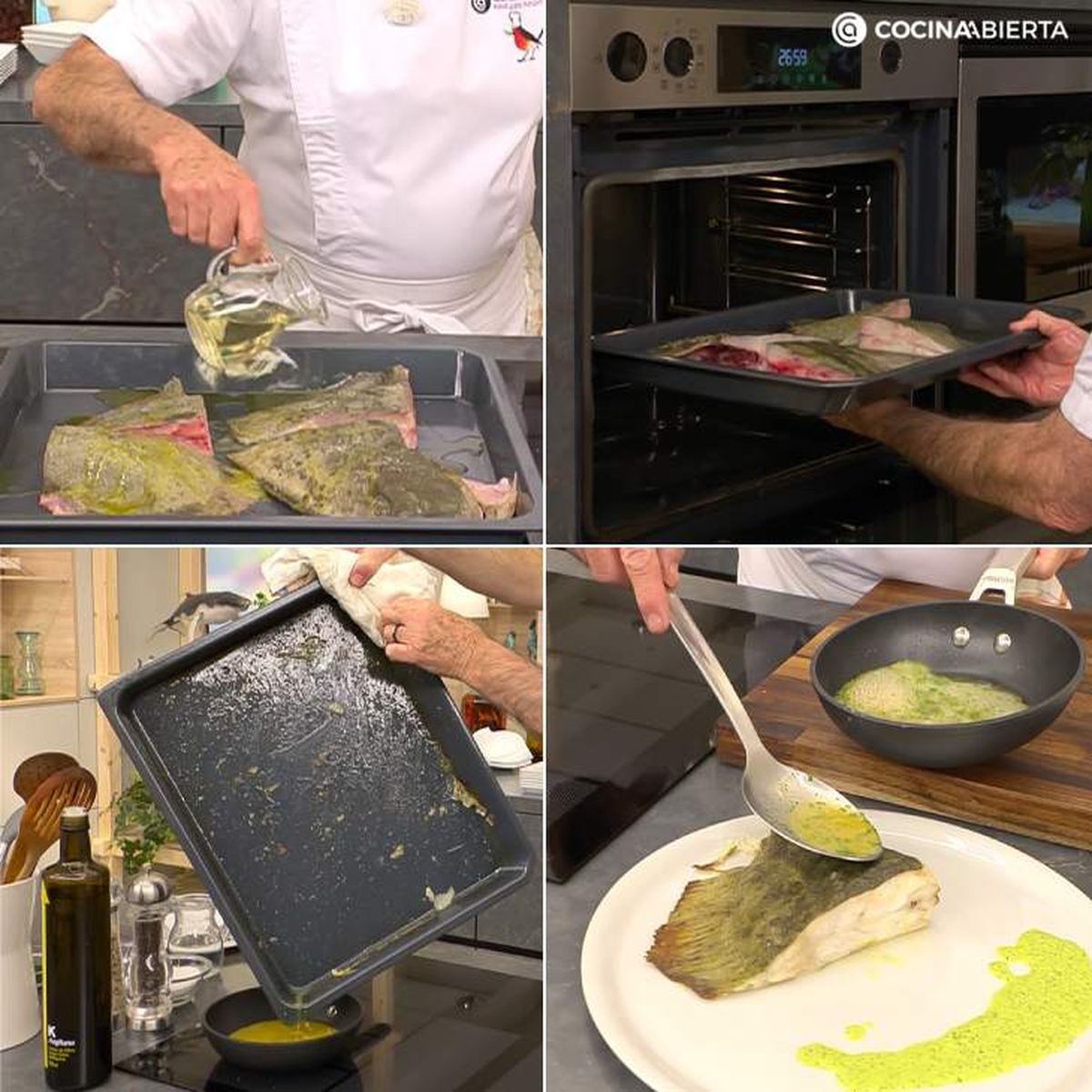 Cómo hacer rodaballo asado paso a paso