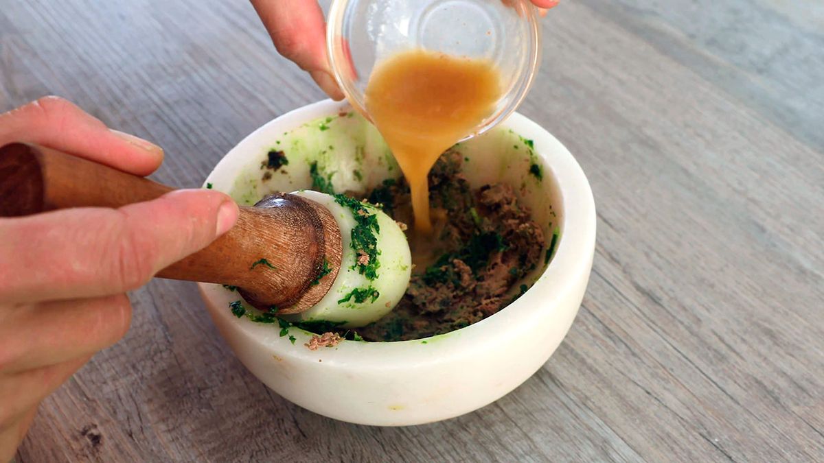 Receta de arroz con conejo  paso 6