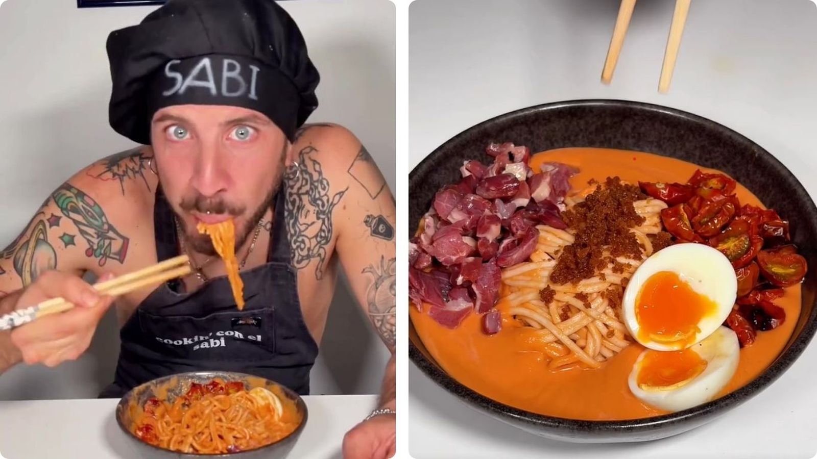 Un bocado entre Córdoba y Tokio: así luce el Salmoramen de Cookin’ con el Sabi. Un bocado entre Córdoba y Tokio: así luce el Salmoramen de Cookin’ con el Sabi.