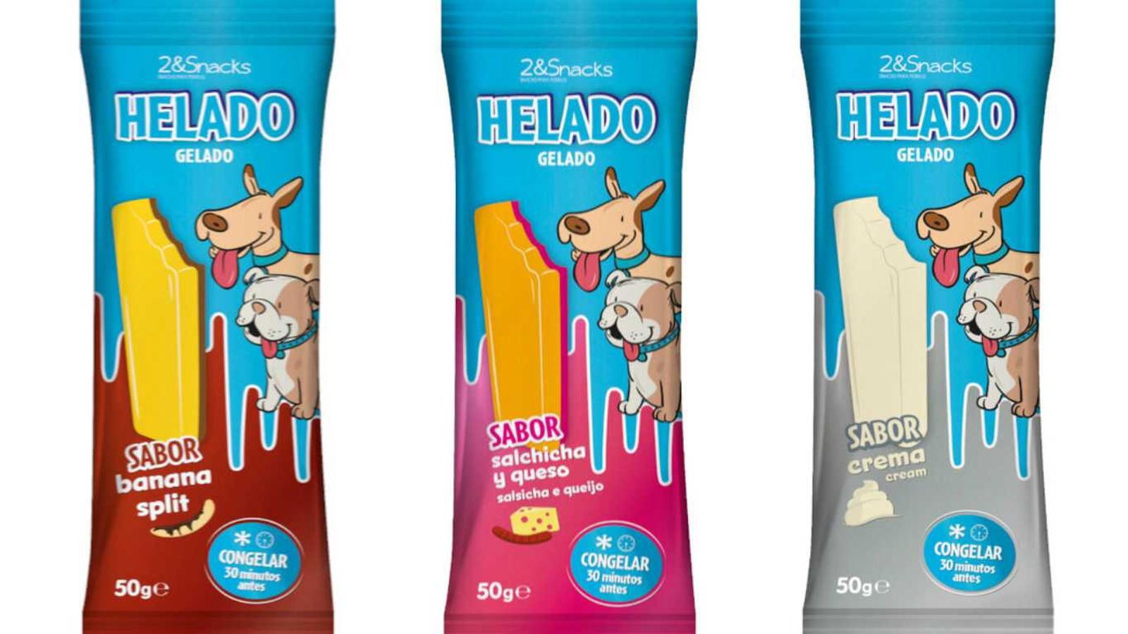 helado para perros 2&Snacks