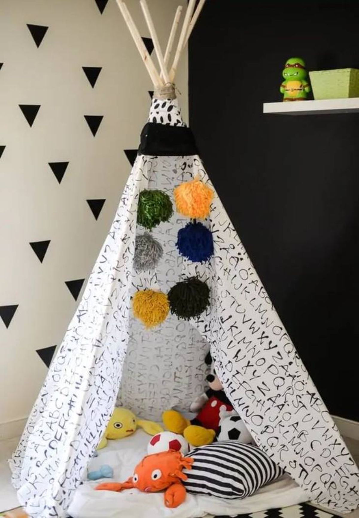 reutilizar sabana vieja tipi niños pinterest