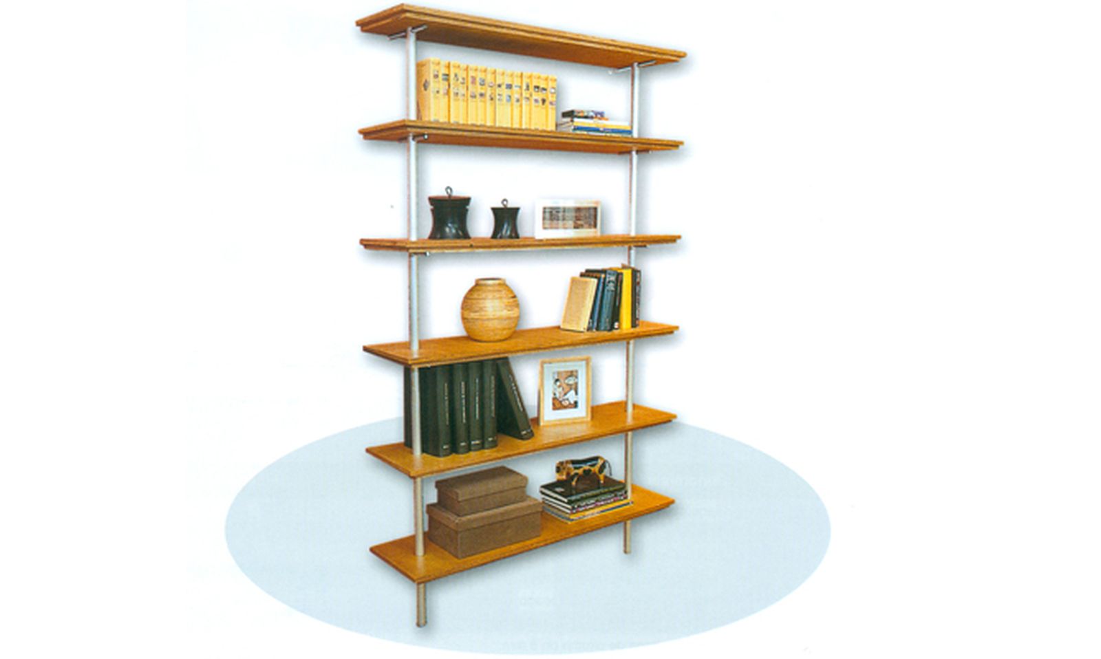 Cómo hacer una estantería de madera y metal   principal