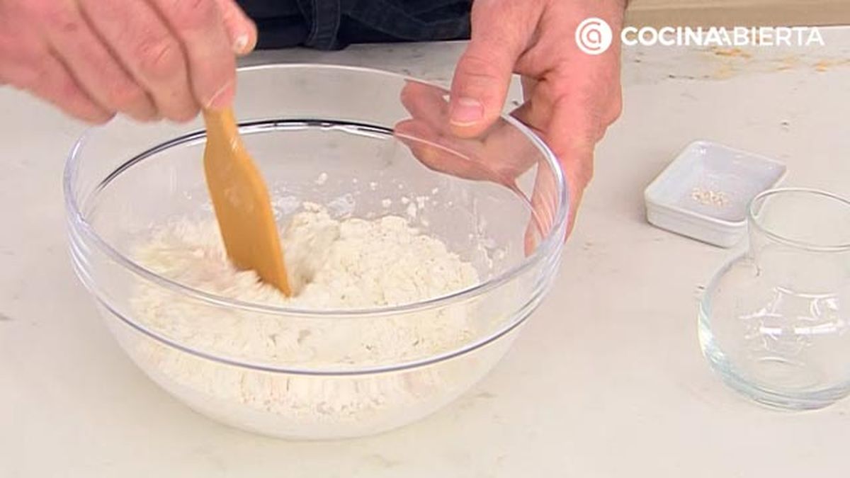 berlinas rellenas de crema pastelera chocolate caramelo te matcha receta joseba arguinano karl67760321 paso1