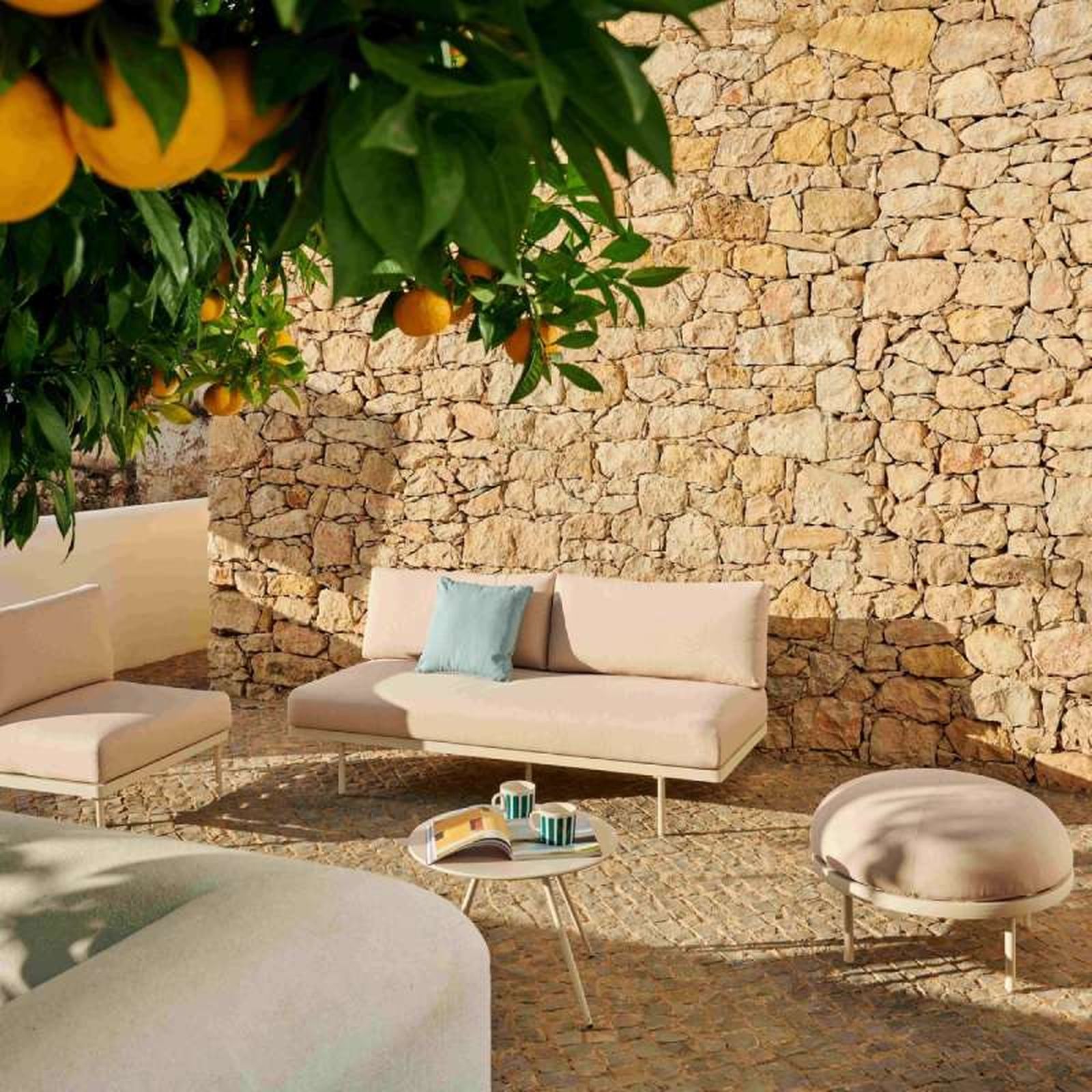Conjunto de muebles de exterior Lounge. Conjunto de muebles de exterior Lounge.