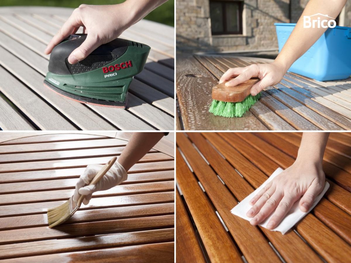 Proteger la madera exterior con lasur