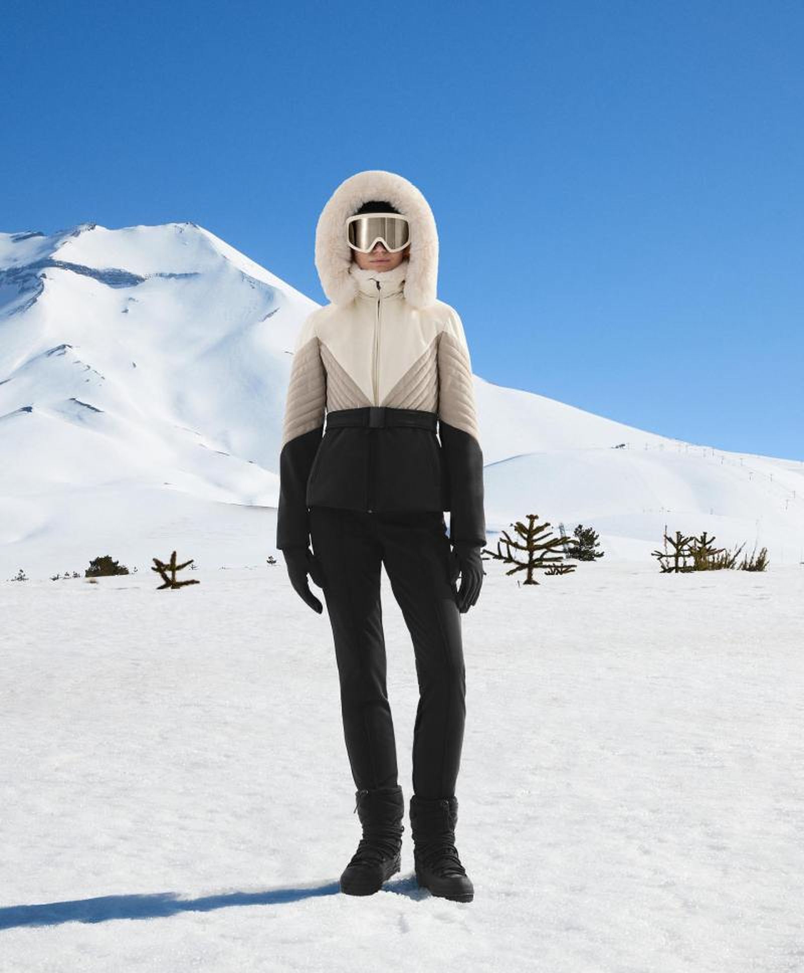 Chaqueta y pantalón de esquí resistentes al agua