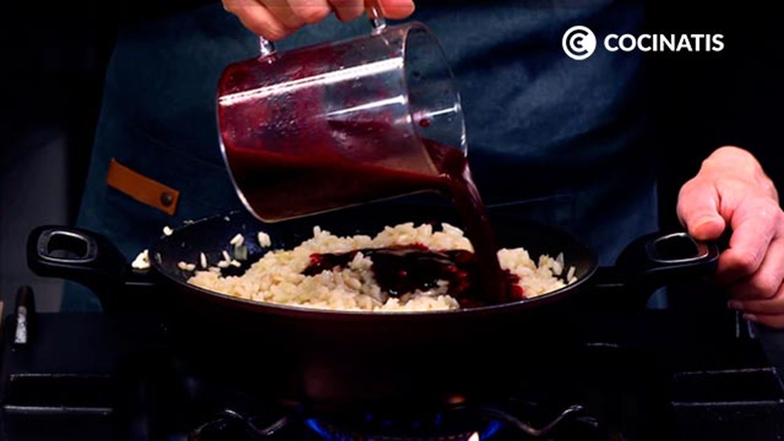 Receta de risotto rojo de remolacha paso 5 Receta de risotto rojo de remolacha paso 5