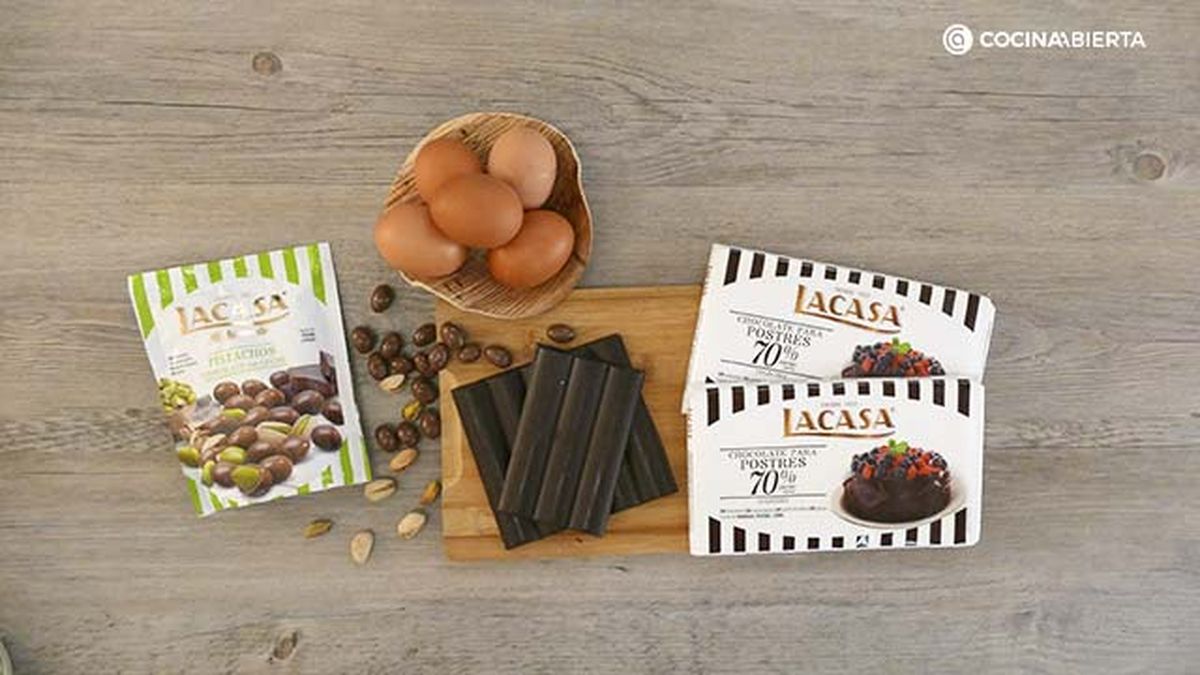 CTIS0942 receta pastel chocolate 2 ingredientes ingredientes