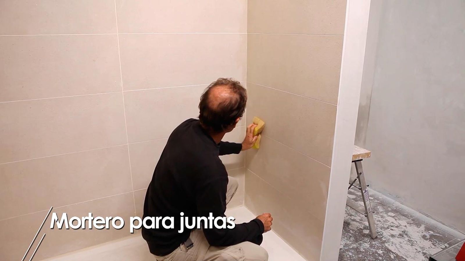 Mortero para juntas paso 7 Mortero para juntas paso 7