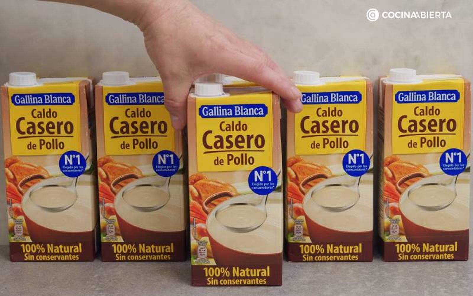 Redondo de pollo al horno - el Caldo Casero de Pollo 100% natural de Gallina Blanca