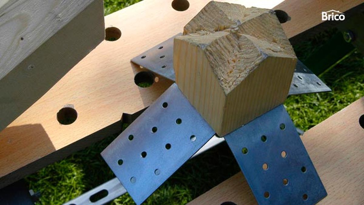 Construir un cenador paso 10