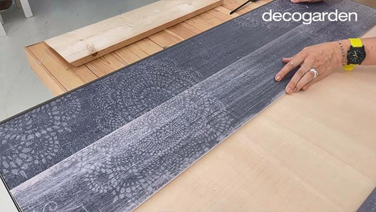 como hacer un cabecero con revestimiento grosfillex paso 9