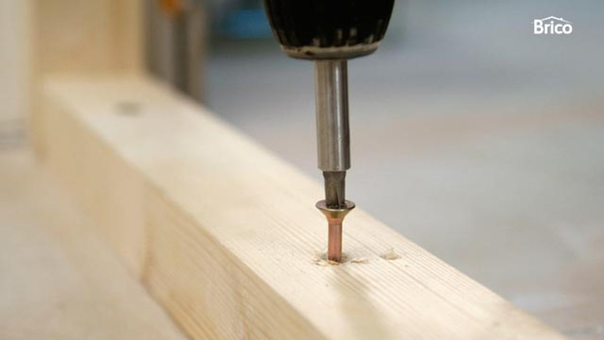 Tabique de madera paso 8