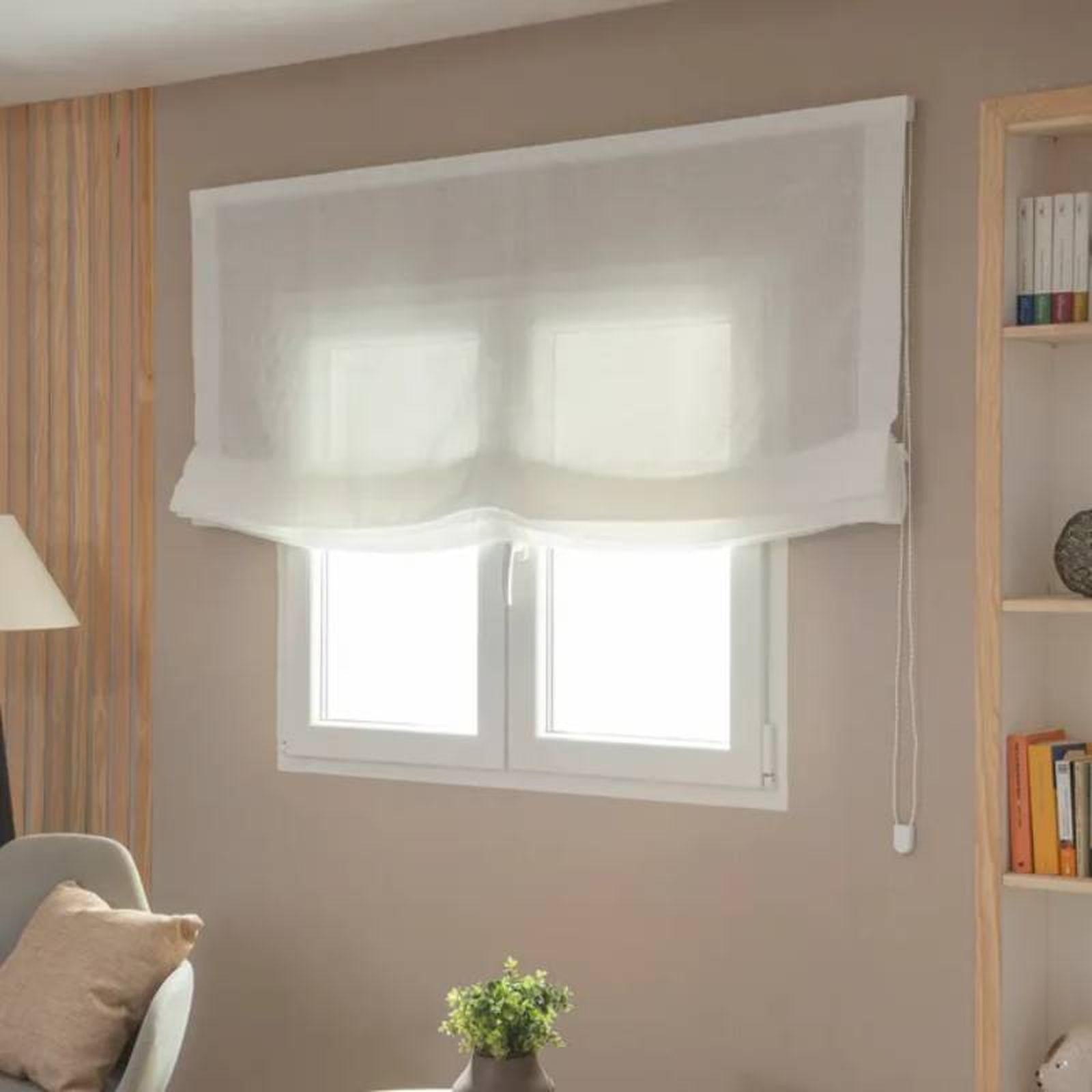 Salón con estor paqueto blanco Forum. Salón con estor paqueto blanco Forum.