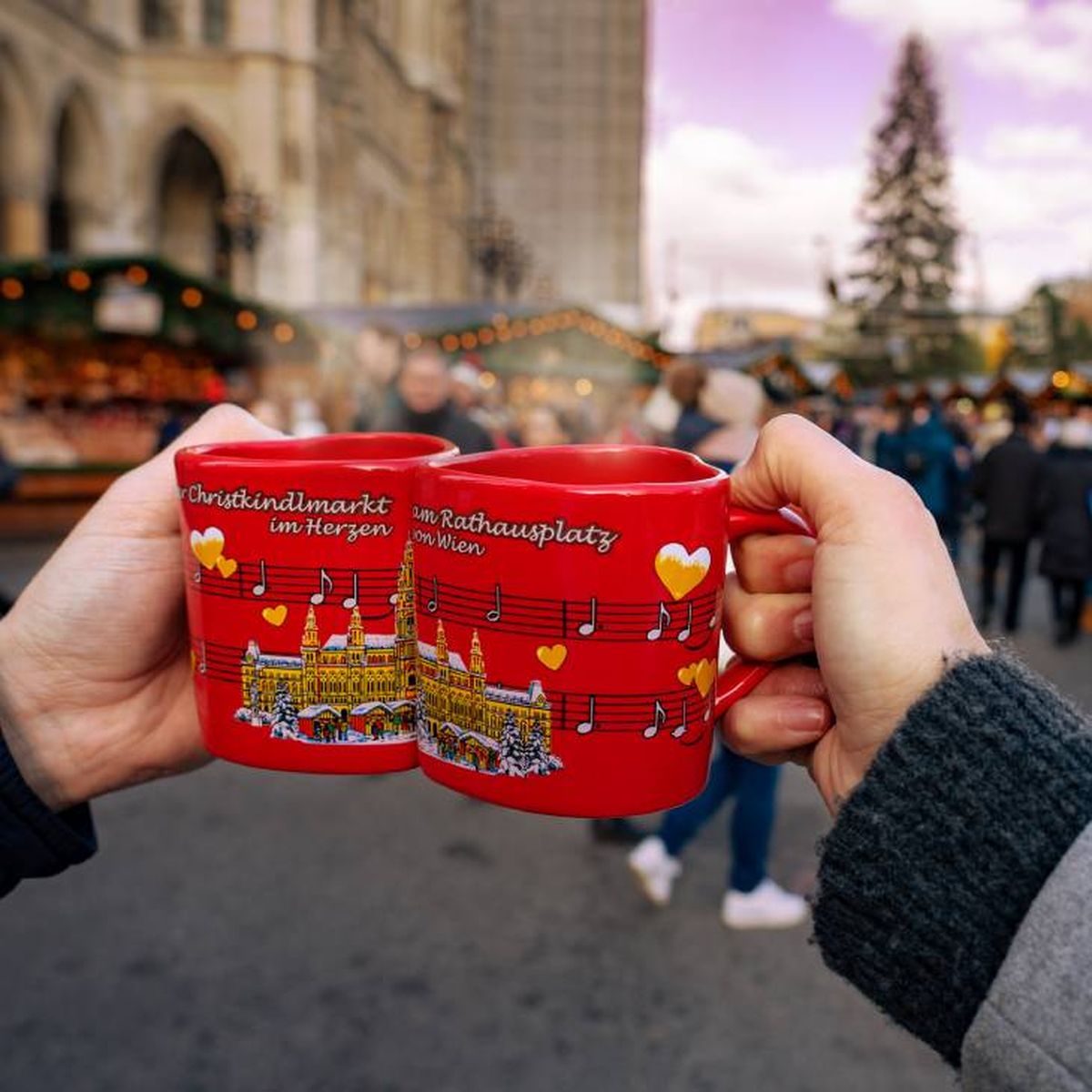 mercado navidad Viena Austria