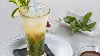 Sorbete de mojito, receta del cocktail sin alcohol más veraniego