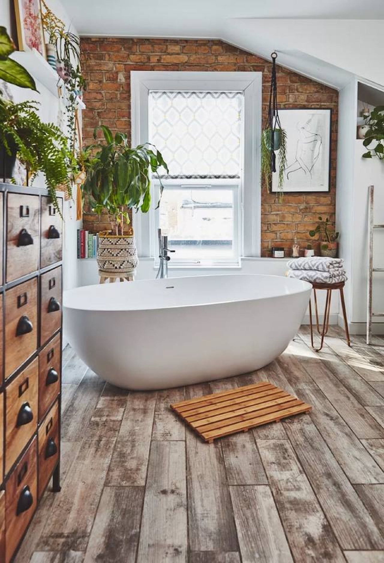 Baños rústicos claves para decorar con este estilo decorativo 2 Baños rústicos claves para decorar con este estilo decorativo 2