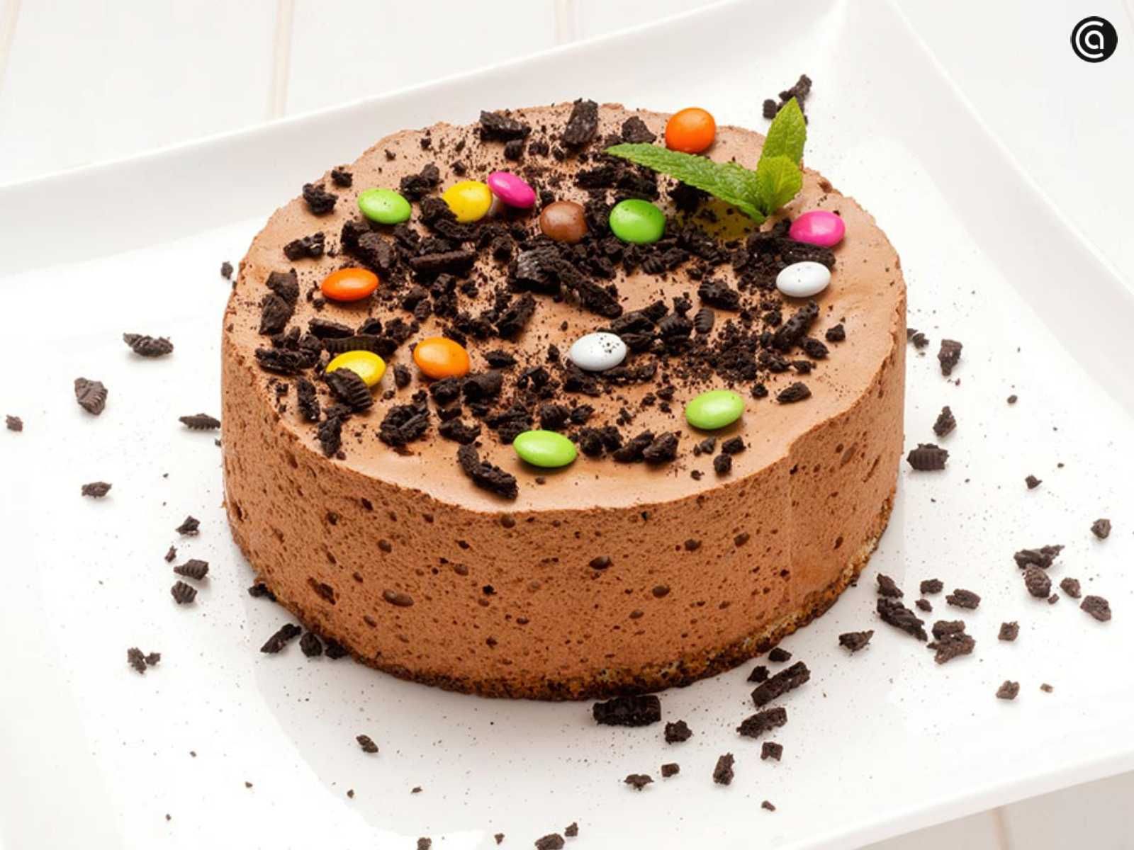 Tarta mousse de chocolate y café