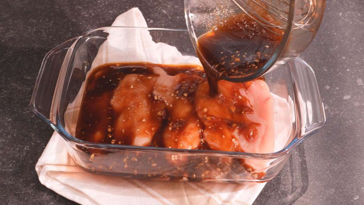 Pollo teriyaki   Paso 2