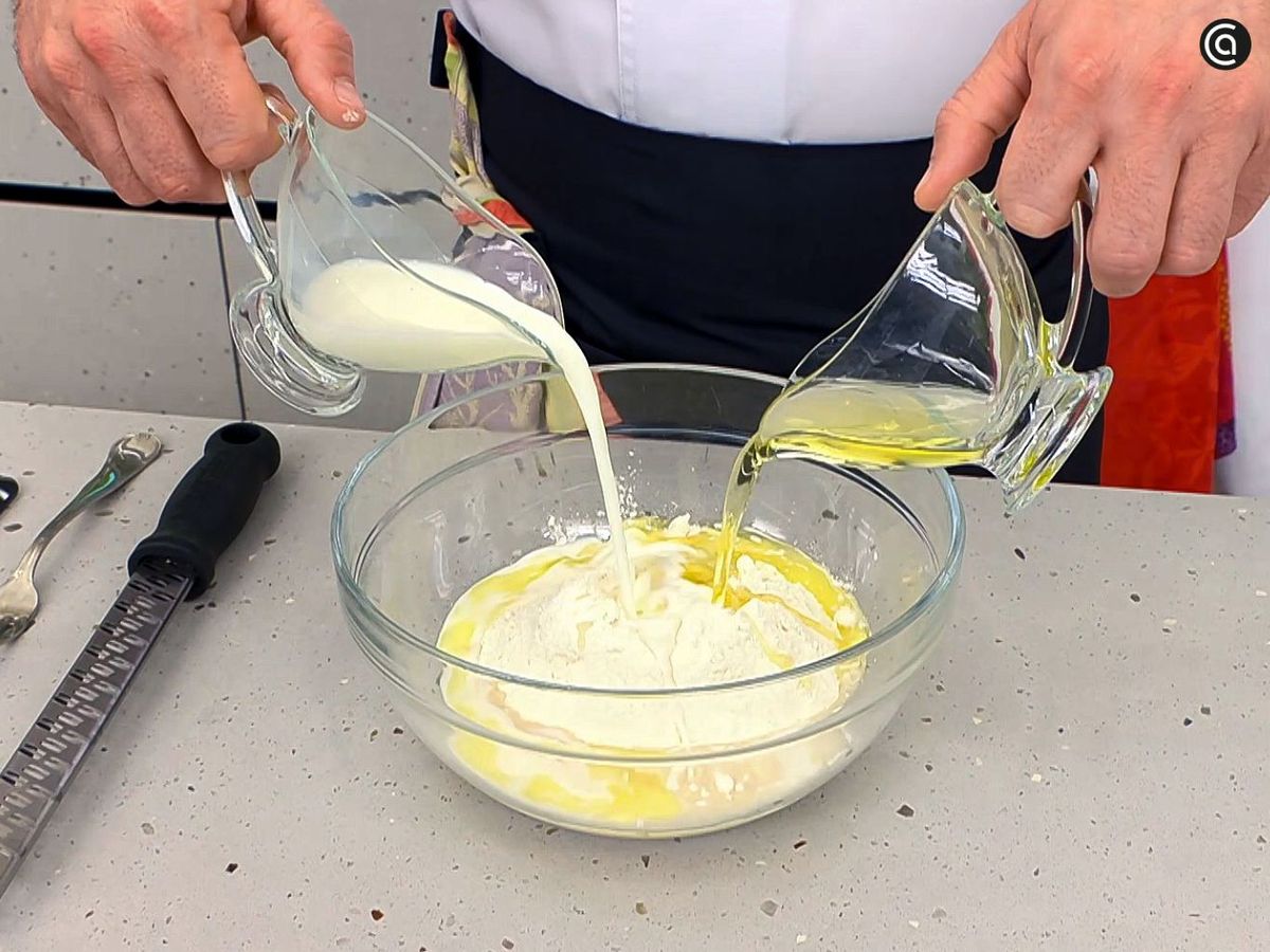 Prepara la masa del panquemao