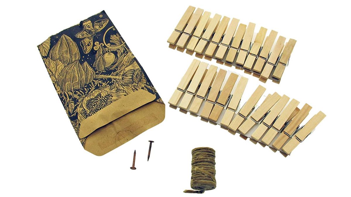 kit sobres cuerda pinza clavos calendario adviento