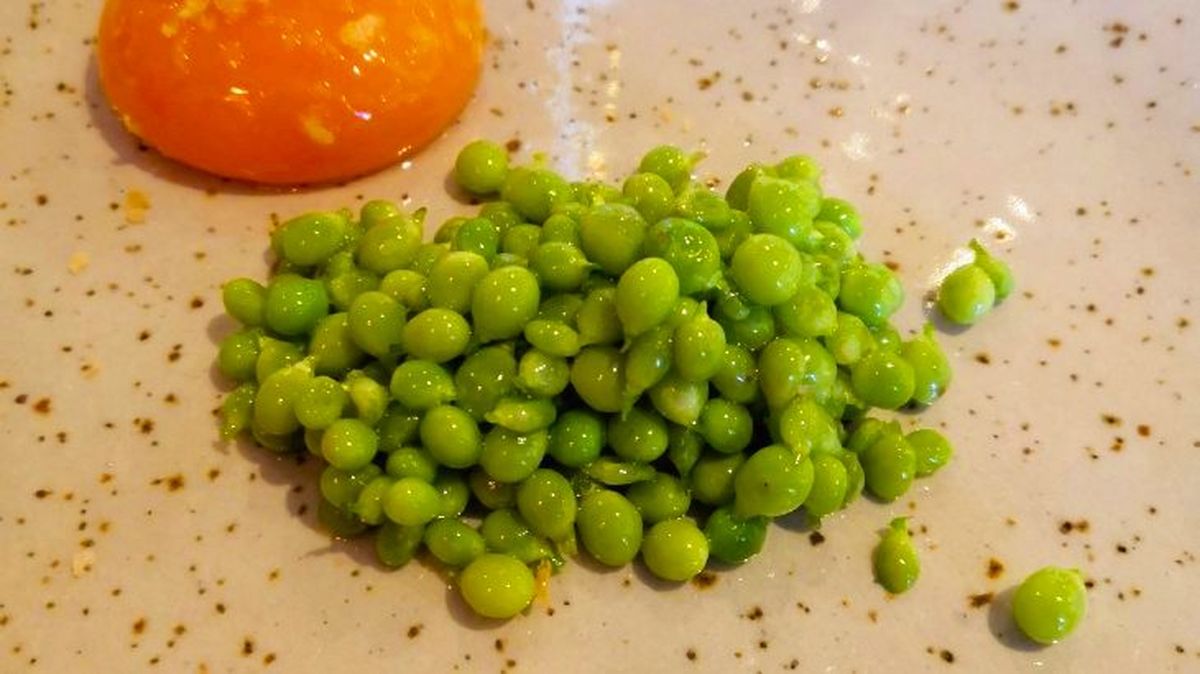 guisante lagrima huevo