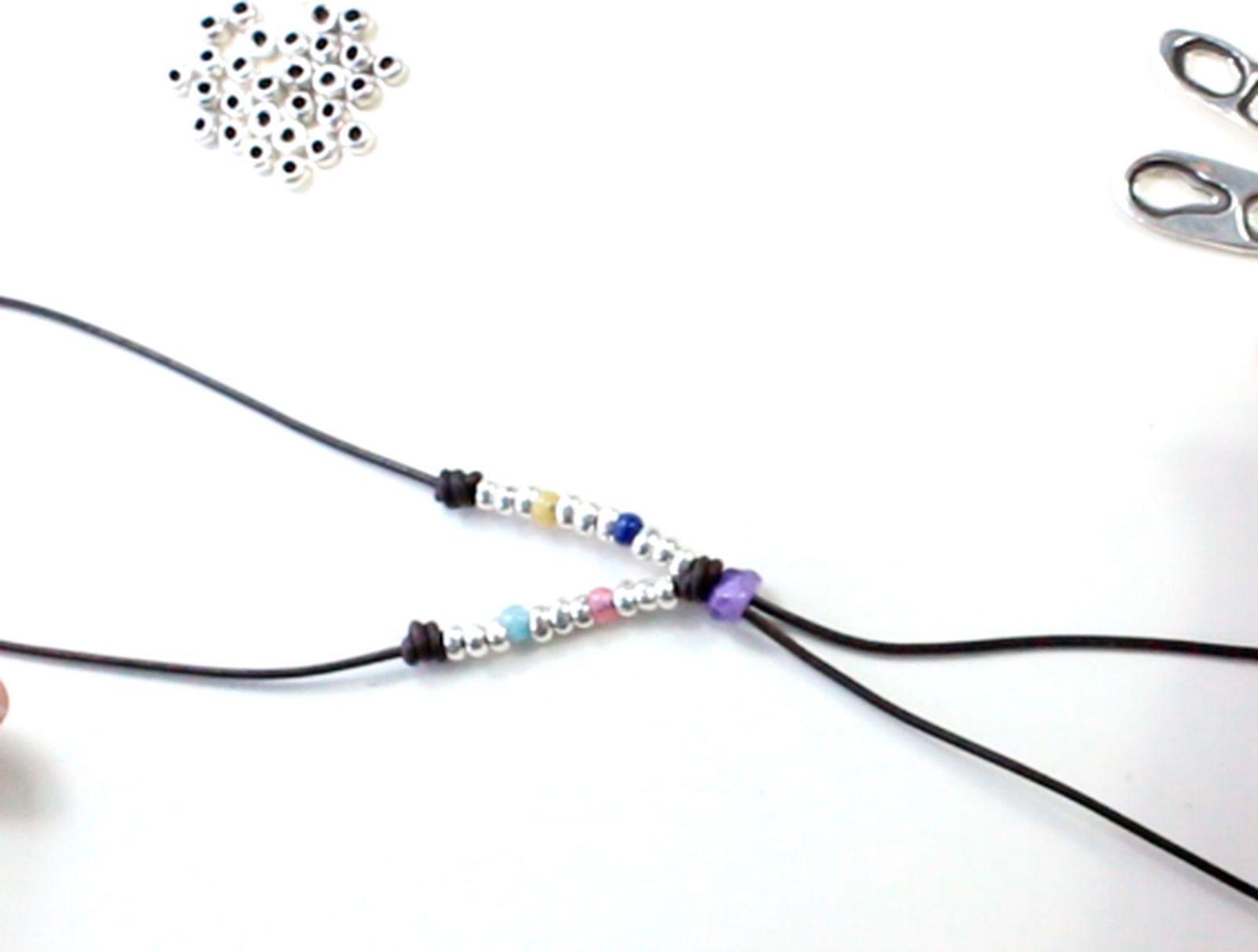 como hacer collar libelula paso5 como hacer collar libelula paso5