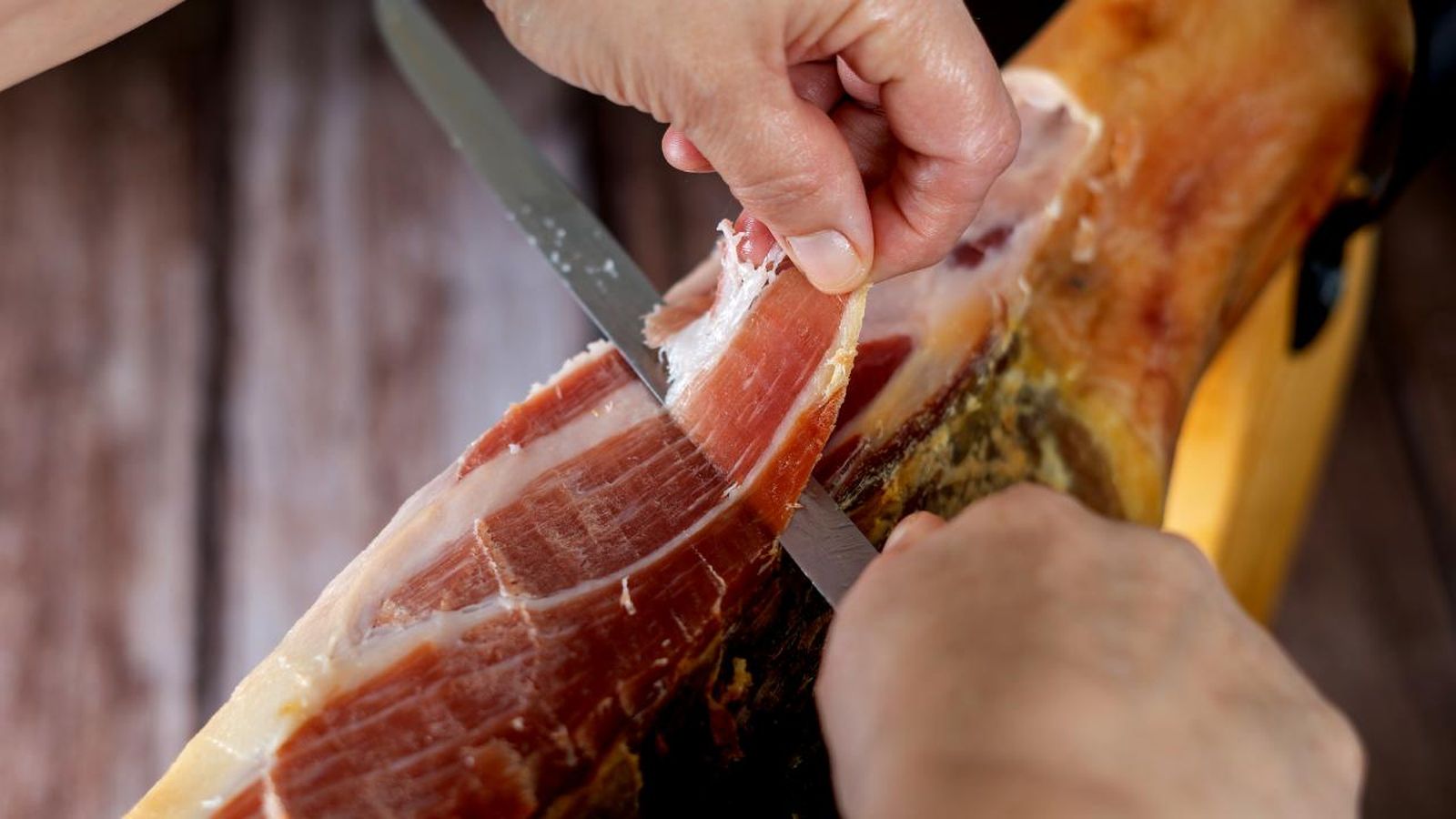 como cortar un jamon como cortar un jamon
