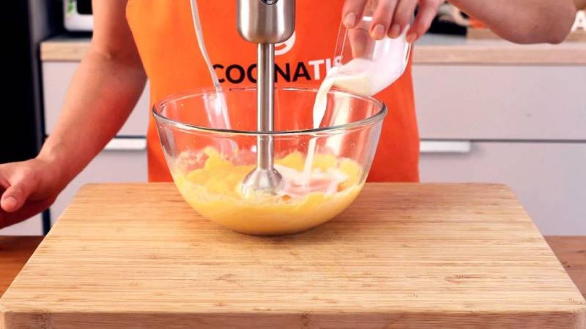 Receta de tarta de queso y calabaza para Halloween  paso 3