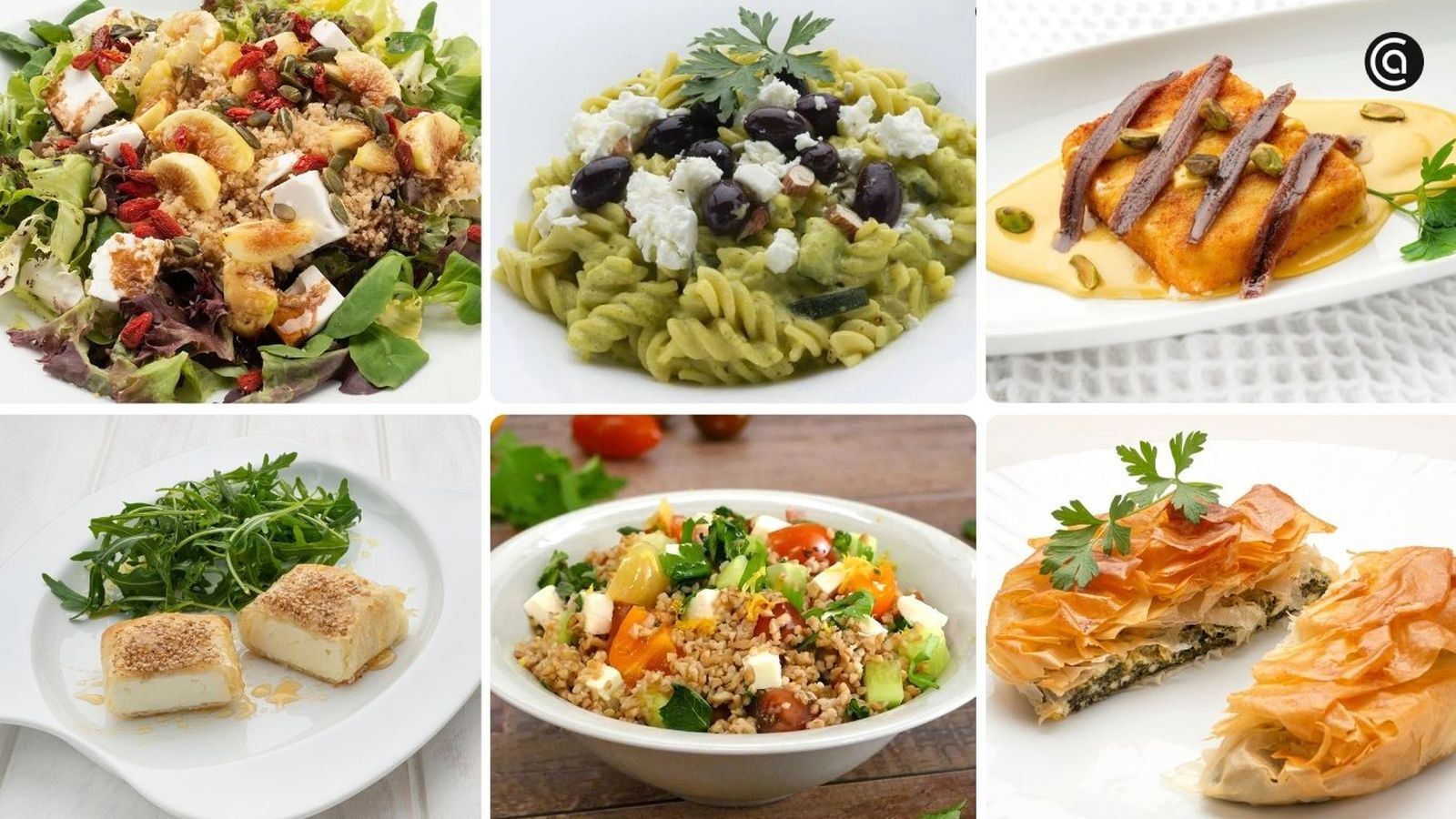 Seis recetas irresistibles con queso feta: ensaladas, pasta, aperitivos y el clásico pastel griego spanakopita. Seis recetas irresistibles con queso feta: ensaladas, pasta, aperitivos y el clásico pastel griego spanakopita.