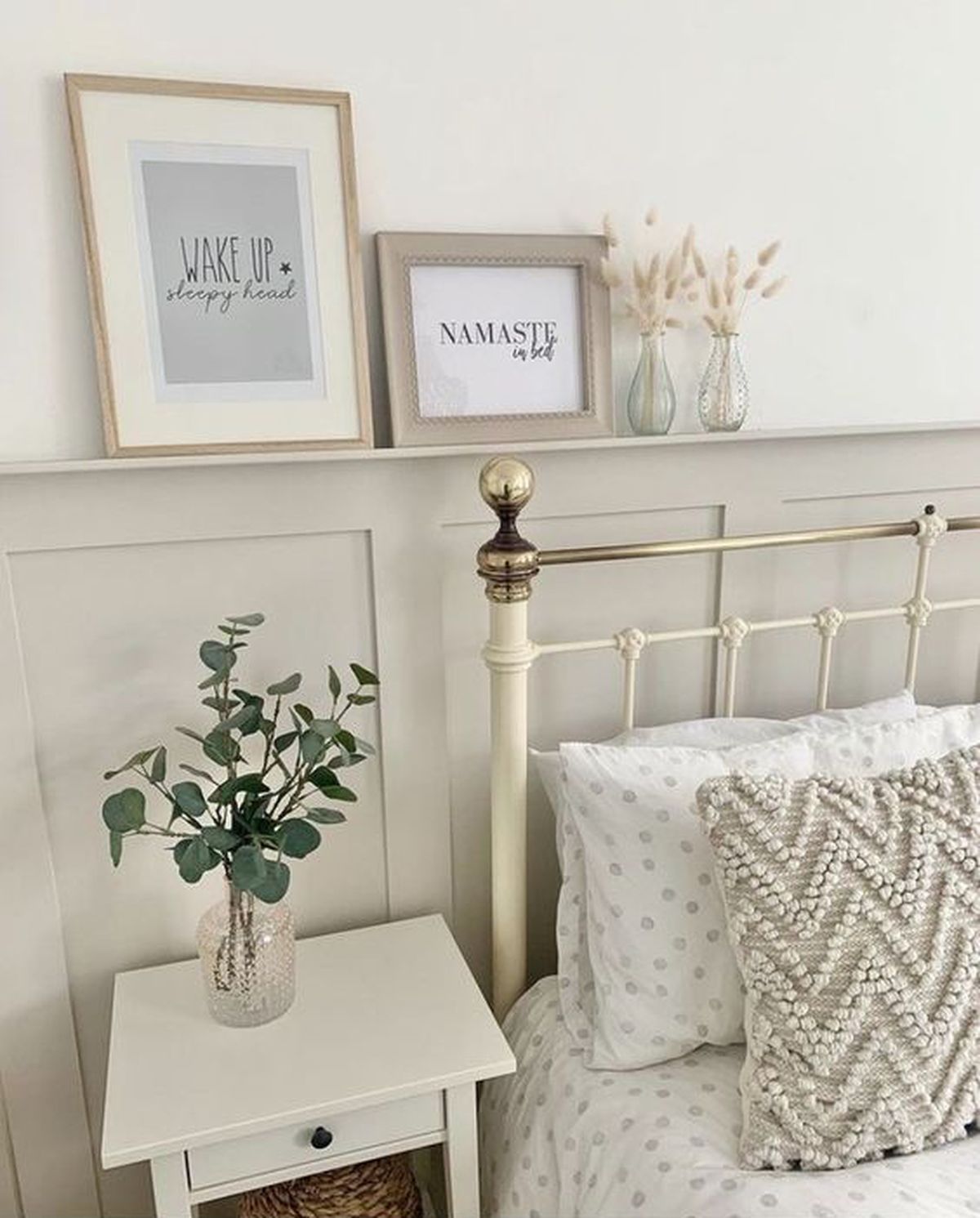 cabecero forja jarron