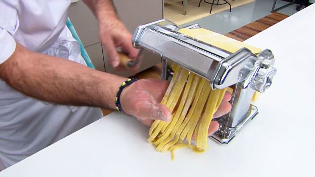 maquina para aplanar cortar pasta fresca karlos arguinano