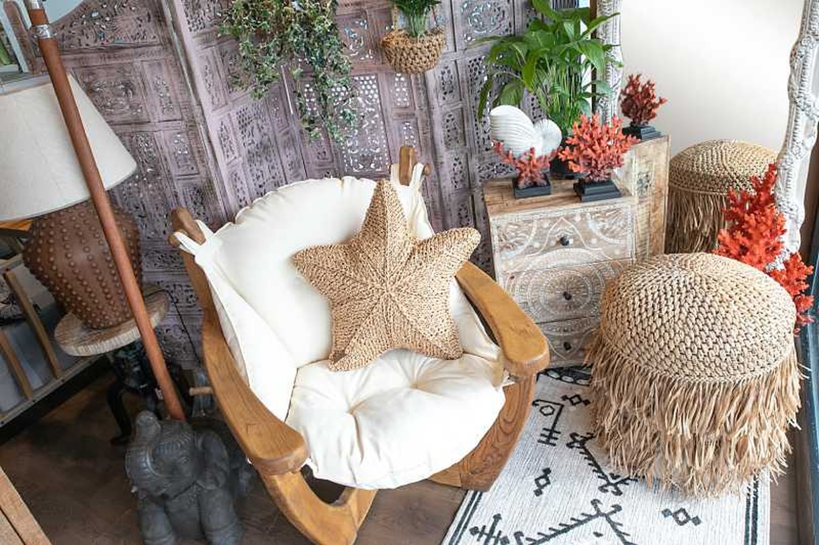 Decoración de estilo craftcore. Decoración de estilo craftcore.