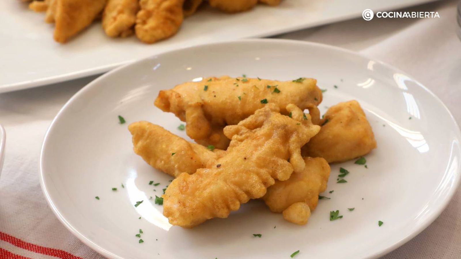 Marcilla pollo frito tempura cafe