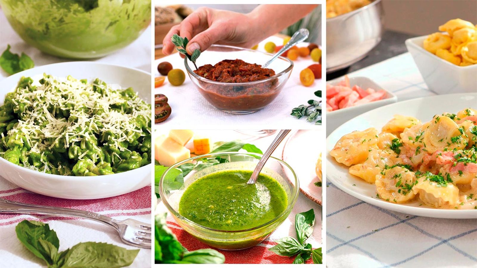 Salsas para pasta