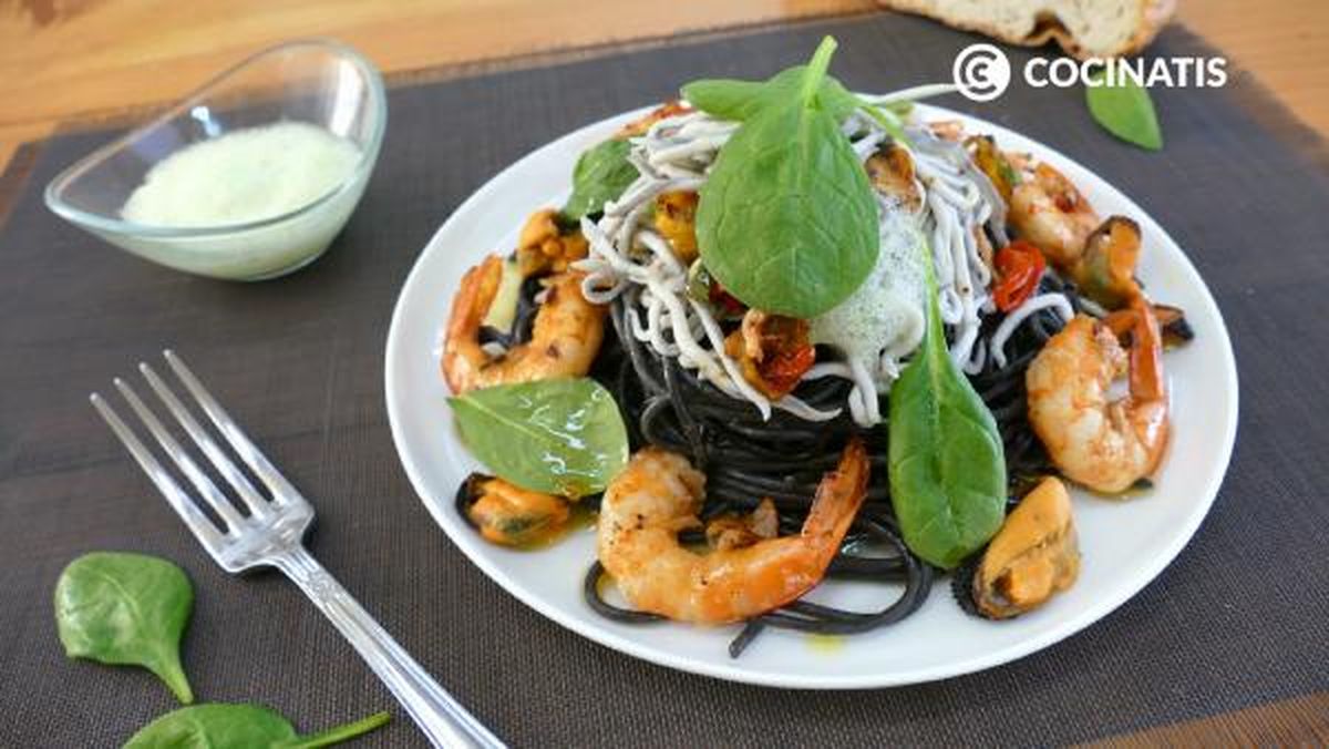 Espaguetis de calamar