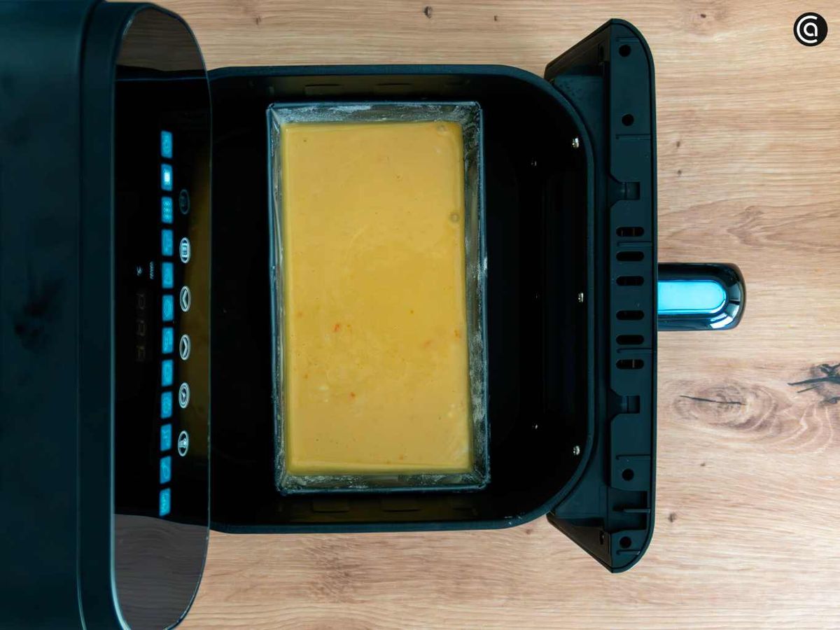 bizcocho en freidora de aire receta paso4